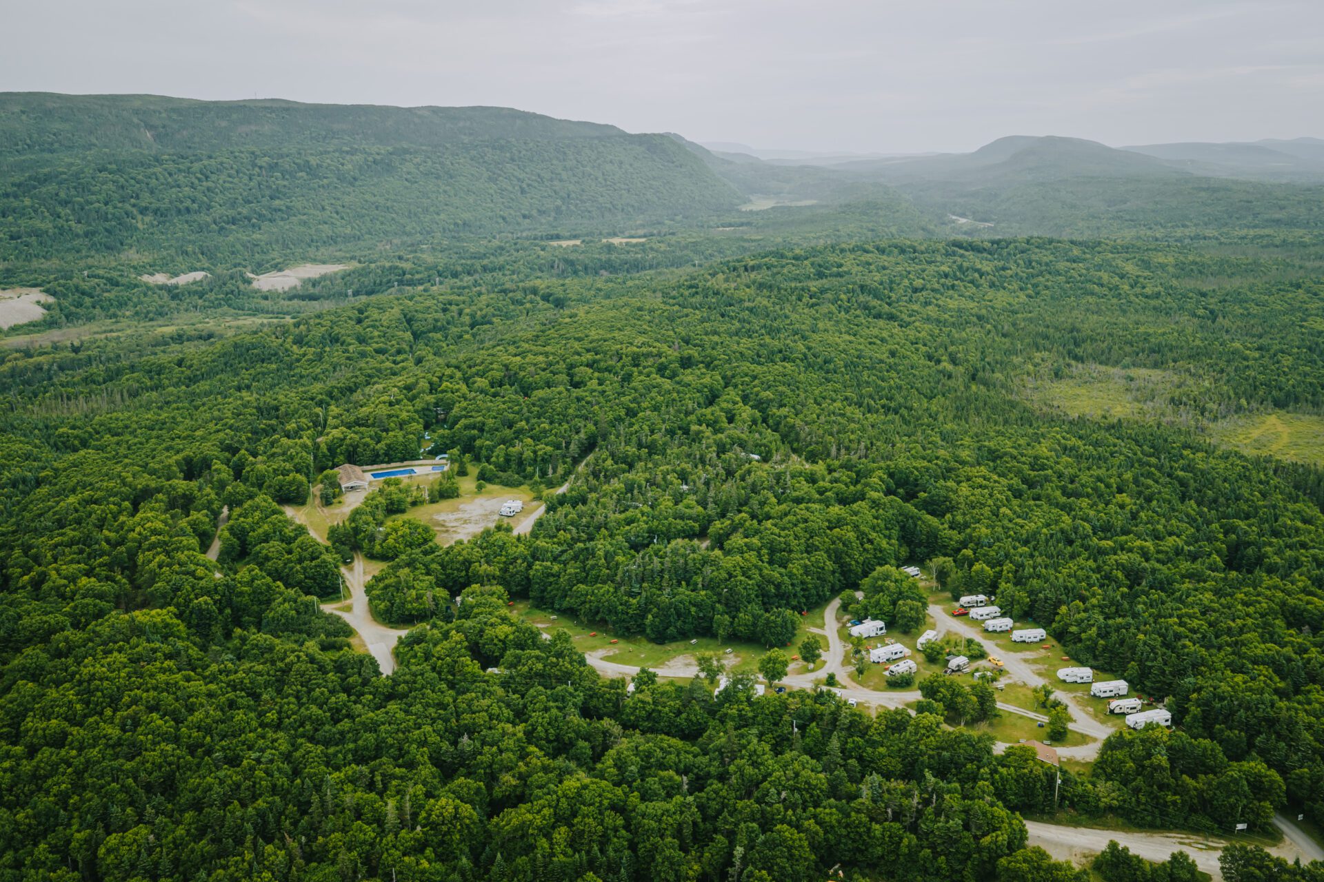 Young friends having fun at the camp
